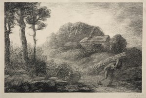 ibne toplayıcının dönüşü (2. durum) by Alphonse Legros