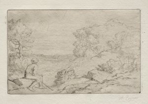 Kayalar. by Alphonse Legros