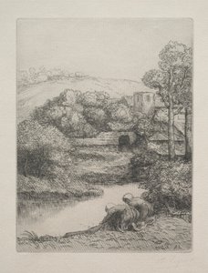 yıkama evi by Alphonse Legros