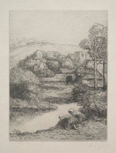Yıkama Evi Le Lavoir, Dite Les Laveuses. by Alphonse Legros