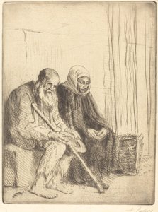 İki Dilenci İki dilenci. by Alphonse Legros