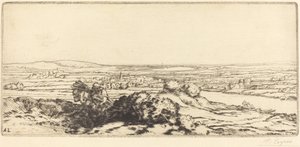 Kum Tepeleri Vadisi (La vallee des dunes) by Alphonse Legros