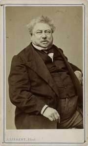 Yazar Alexandre Dumas babası 1802-1870, 1870.