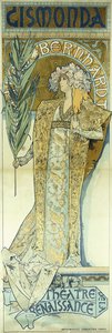 Gismonda, c.1894 by Alphonse Mucha