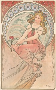 Boyama, 1898 by Alphonse Mucha