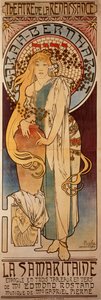 Samiriyeli Kadın, 1897 by Alphonse Mucha
