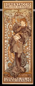 Lorenzaccio, 1896 by Alphonse Mucha