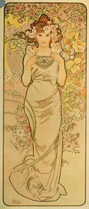Zümrüt by Alphonse Marie Mucha