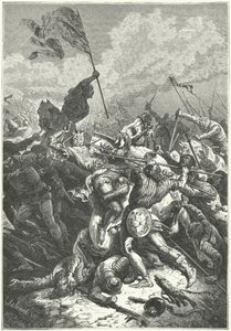 Bovines Savaşı by Alphonse Marie de (after) Neuville