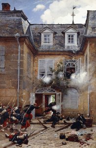 Sürpriz Saldırı, Metz, 1884 by Alphonse Marie de Neuville