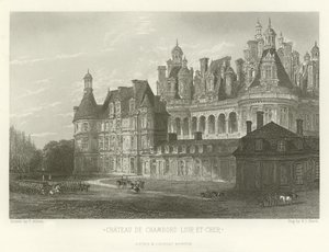 Chambord-Loir-et-Cher Şatosu by Alphonse Marie de Neuville
