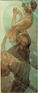 Abendstern by Alphonse Mucha