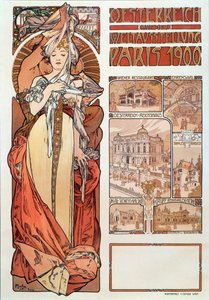 Alphonse Mucha (1860-1939) tarafından Paris