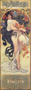 Sonbahar by Alphonse Mucha
