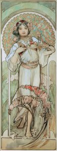 Bosna Hersek by Alphonse Mucha