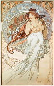 Müzik by Alphonse Mucha