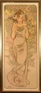 Gül by Alphonse Mucha