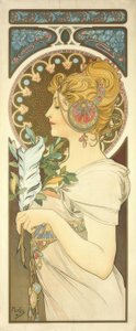 tüy by Alphonse Mucha