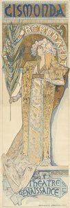 Gismonda, 1894-95 by Alphonse Mucha