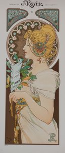 Tüy, 1899. by Alphonse Mucha
