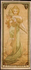 Bahar by Alphonse Mucha
