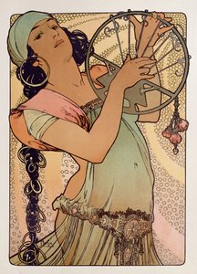 Salome, 1897. by Alphonse Mucha
