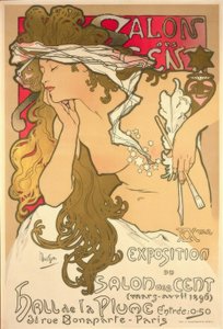 Salon des Cent by Alphonse Mucha