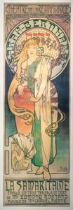 Sarah Bernhardt - Samaritan by Alphonse Mucha