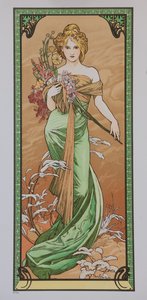 Les Saisons Serisinden Bahar, 1900.