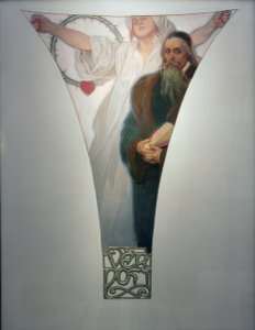 Ağaç - J.A.Komensky by Alphonse Mucha
