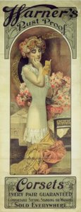 Warner Pas Korumalı Korseler by Alphonse Mucha