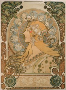 Zodyak by Alphonse Mucha