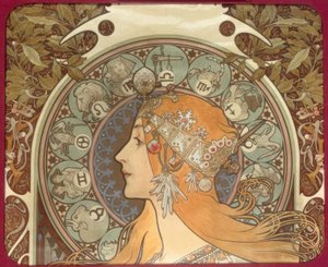 Zodyak by Alphonse Mucha