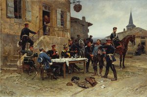 Sevk Taşıyıcı, 1880. by Alphonse de Neuville