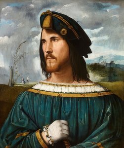 Bir Beyefendinin Portresi (Cesare Borgia olarak bilinir). Zw. 1500 ve 1524