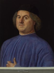 Bir Adamın Portresi, 1497 by Alvise Vivarini