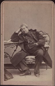 Yazar Alexandre Dumas babası 1802-1870, yaklaşık 1868. by Amand Helm