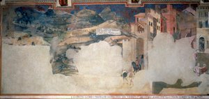 Kötü Hükümet Alegorisi, Palazzo Pubblico, Siena