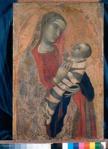Madonna ve Çocuk, 1320-23 by Ambrogio Lorenzetti
