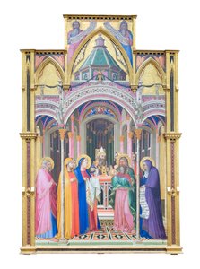 Tapınakta İsa'nın tanıtımı by Ambrogio Lorenzetti