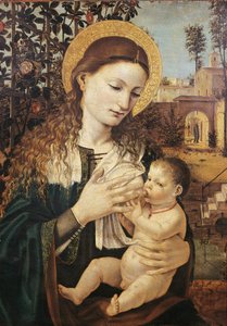 Madonna del Latte, Ambrose Bergognone (yaklaşık 1460-1523)