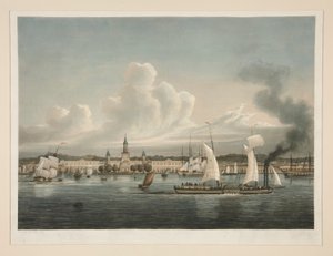 New Orleans by Ambroise-Louis Garneray