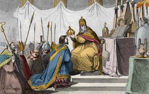 Charlemagne (742-814) 25 Aralık 800