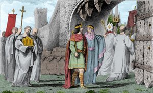 Chilperic I (539-584) Dini Bir Alayda - Chilperic I, Sigebert