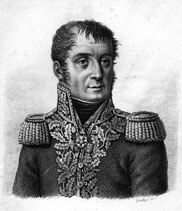 General Mouton - Duvernet (Régis Barthélemy, Baron Mouton-Duvernet) Fransız Generali (1769-1816). "Fransızların zaferlerini ve savaşlarını izleyen Fransız generallerinin portreleri". 1818