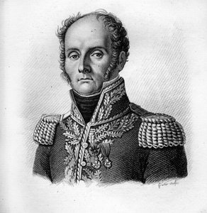 General Charles - Théodore Beauvais de Préau (1772-1830) “Fransız Generallerinin Portreleri”nde. 1818
