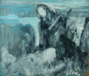 "Ağ tamircileri" için taslak, c.1911?12 by Ambrose McEvoy