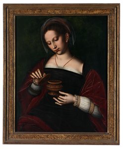 Mecdelli Meryem (tuval üzerine yağlıboya) by Ambrosius Benson