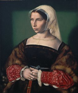 Anne Stafford'un Portresi by Ambrosius Benson
