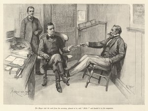Altın Kapının Koğuşunda, Bret Harte